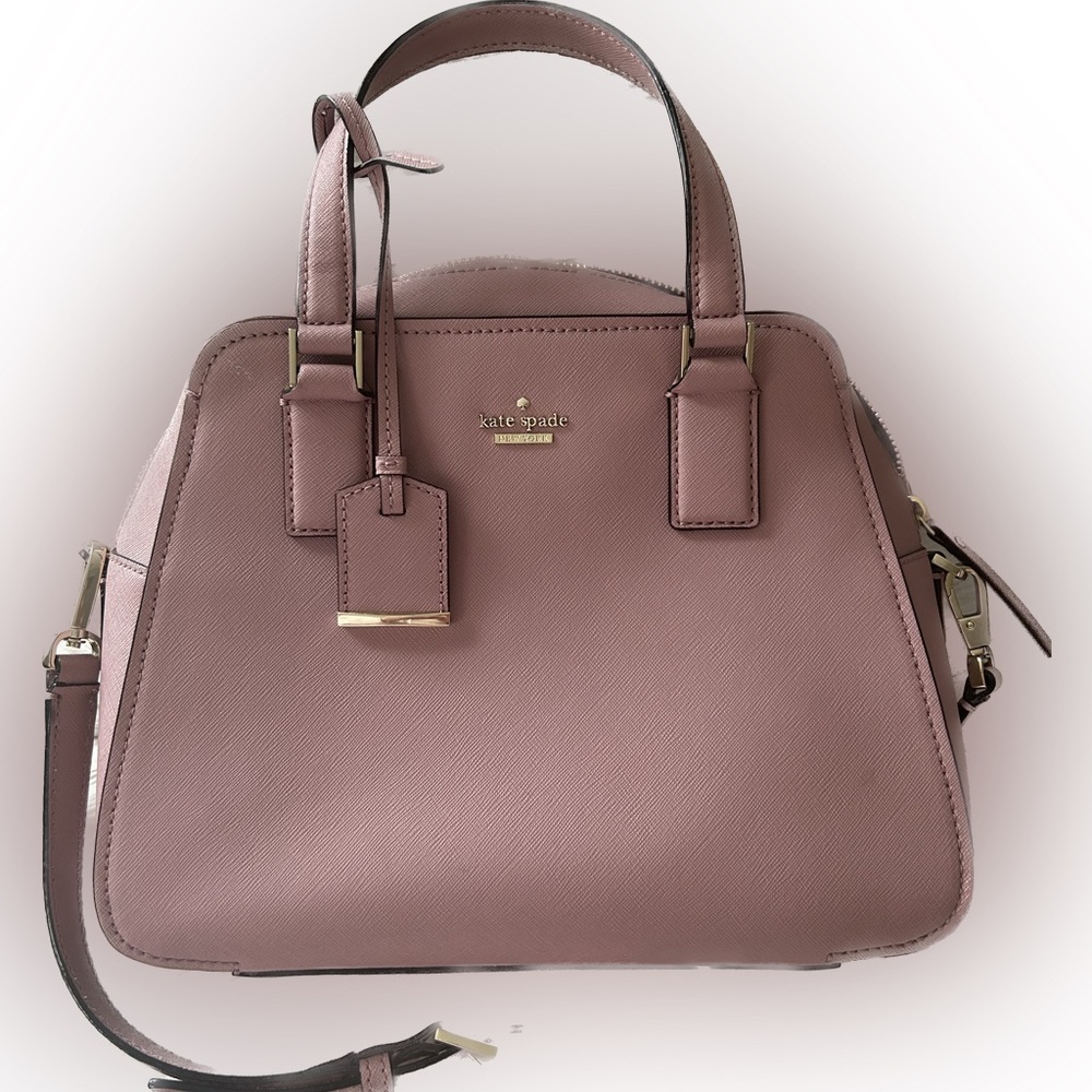 kate spade dusty mauve pocketbook